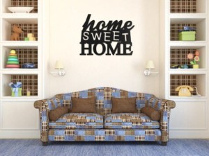 Napis na ścianę Home sweet home