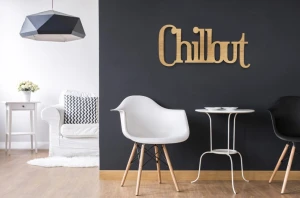 Napis na ścianę Chillout
