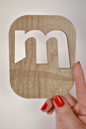 hdf dąb country grey