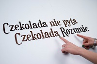 literki na sciane z hdf moderat